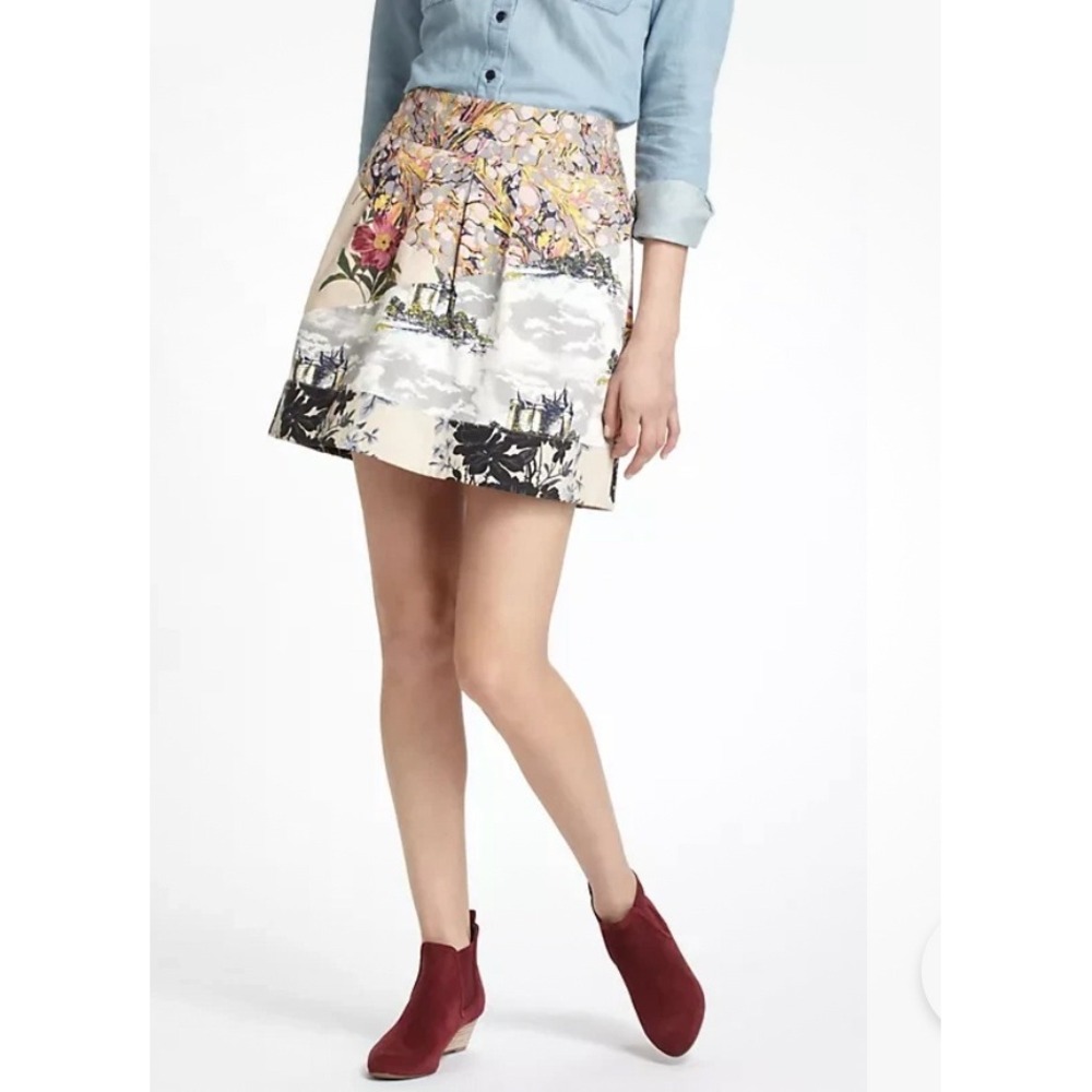 Anthropologie Leif Notes Patchwork Castle Floral … - image 4